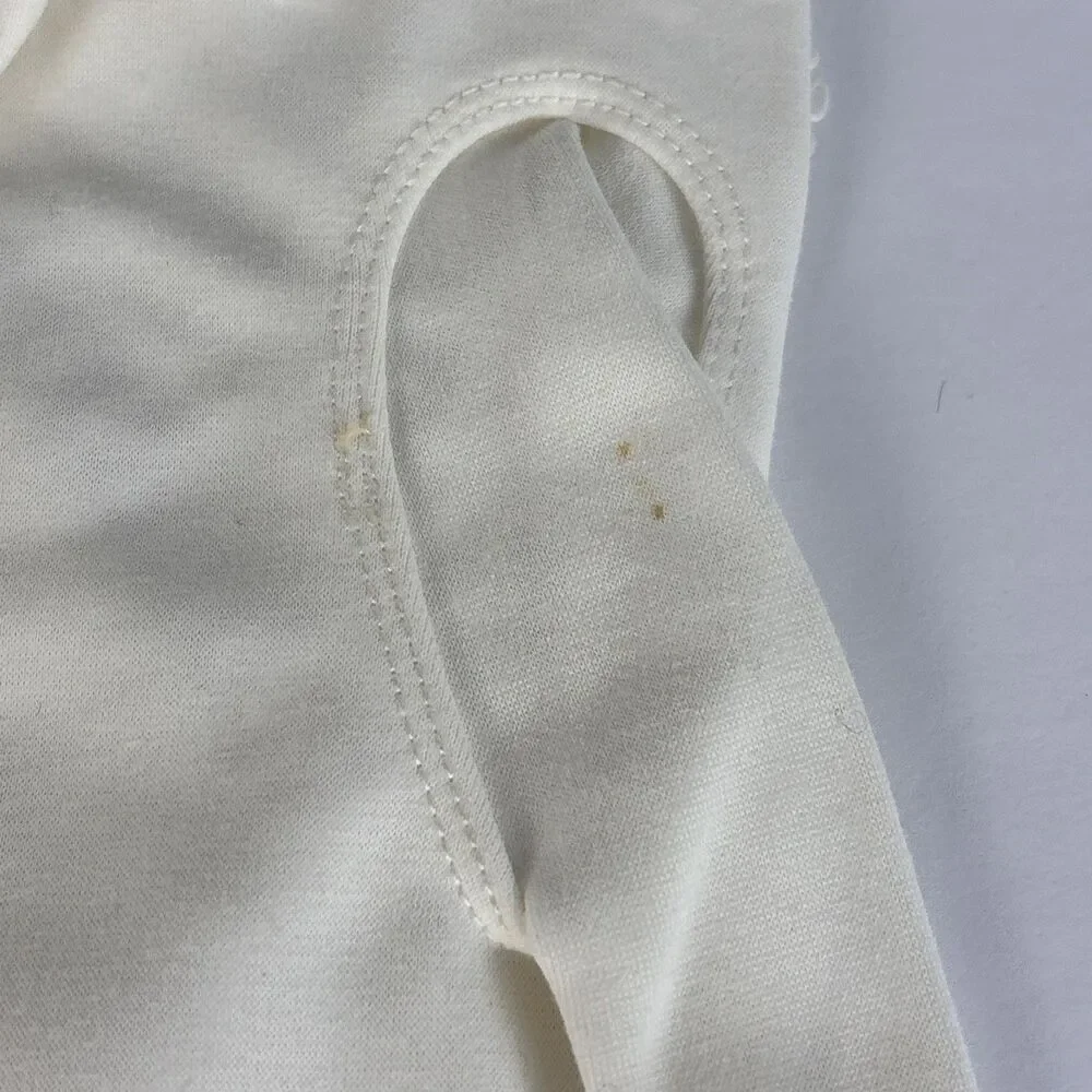 VTG Hansen Gloves White with Lace Size 7 Very Nice